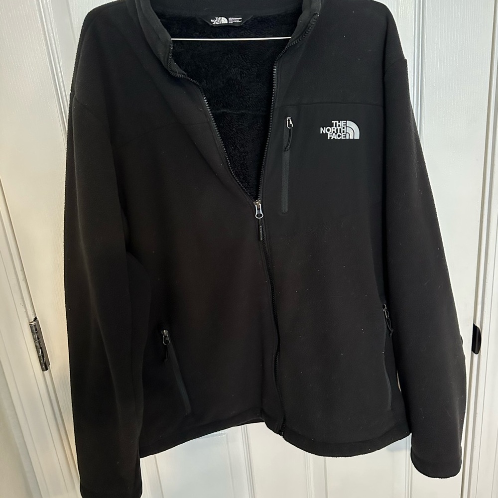The North Face Black Zip-Up Jacket